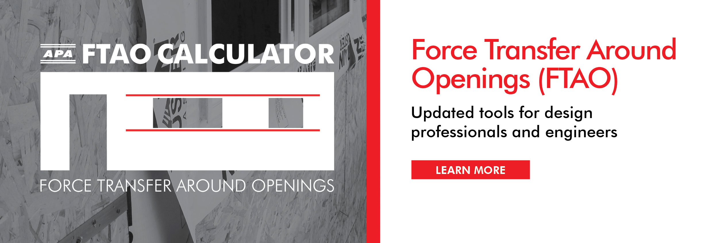 剪切墙，围绕开口的力转移（Ftao）